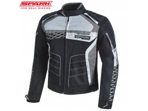 panska textilni moto bunda spark mizzen evo seda