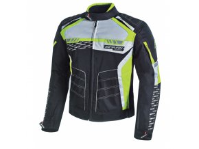 panska textilni moto bunda spark mizzen fluo