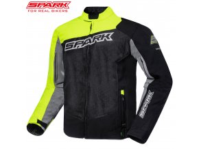 panska textilni moto bunda spark montauk fluo