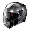 Moto helma Nolan N87 Martz N-Com Scratched Chrome 28