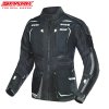 damska textilni moto bunda spark lady pacer black