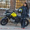 damske textilni moto kalhoty spark nora cerne3