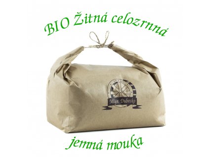 1000Q BIO Mouka zitna celozrnna jemna Mlyn Dubecko cz