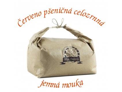 1000Q Mouka cerveno psenicna celozrnna jemna Mlyn Dubecko cz