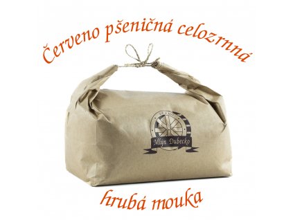1000Q Mouka cerveno psenicna celozrnna hruba Mlyn Dubecko cz