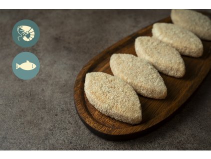 Lososové karbanátky s krevetami