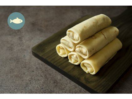 Palačinky s lososem a smetanovým sýrem