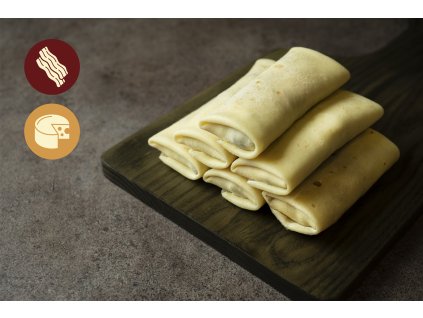 Palačinky se šunkou a sýrem