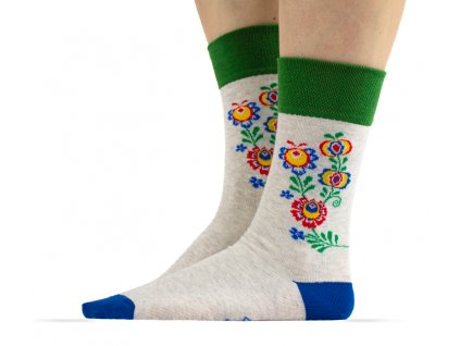 Folklorní ponožky - Stéblo