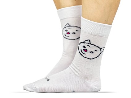 Pejsek Kočička bílá 01