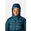 womens electron pro hoody tempestblue qdb 82 tmb model detail 3061