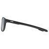 uvex slnečné okuliare LGL 53 black matt/mirror silver s3