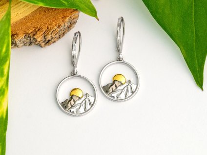Náušnice s horami mountaino