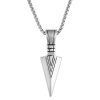 Pánský náhrdelník hrot šípu Mountaino vikingský