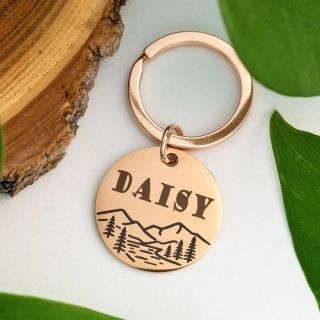 NOVINKA 💚 Personalizované psí známky s motivem hor pro psí dobrodruhy 🐾 🌲