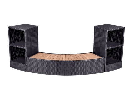 4158 rattan furniture for circular inflatable whirpools