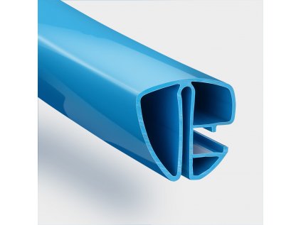 Top wall edge trim blue