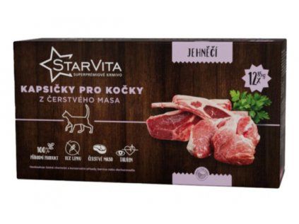 SV kočka kapsička jehněčí, 12x85 g