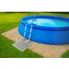 Azuro Safety ladder 0.91m / 3-steps - for pool up to 0.95m height
