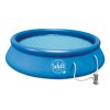 Swing pool with CF web