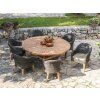 COLOSSEUM - Zahradní stůl Ø 155 cm, teak
