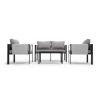 Garden lounge set RELAX grey