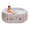 AQUAMAR 6793 beige octagon hot tub