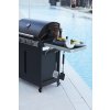 Barbecook Stella 4311 gas barbecue black with infrared side burner