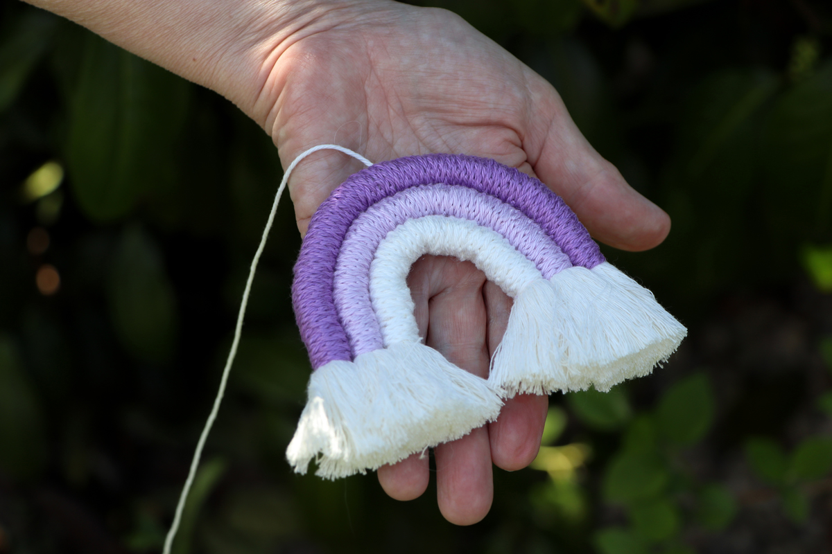 MINI duha a mráčky