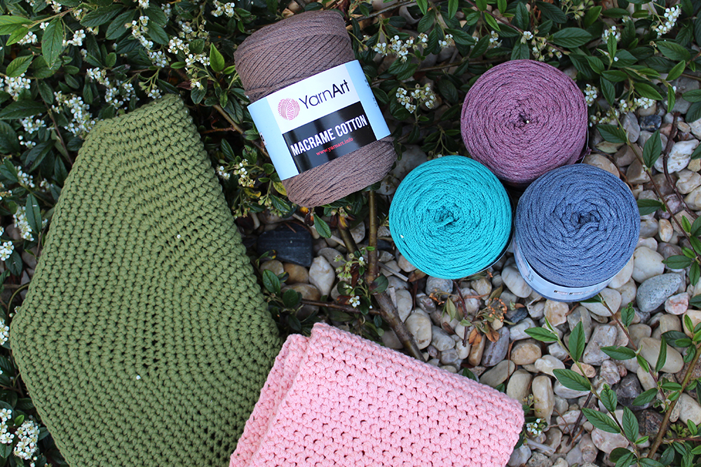 Macrame Cotton - aneb, jak spočítat přibližnou spotřebu při háčkování