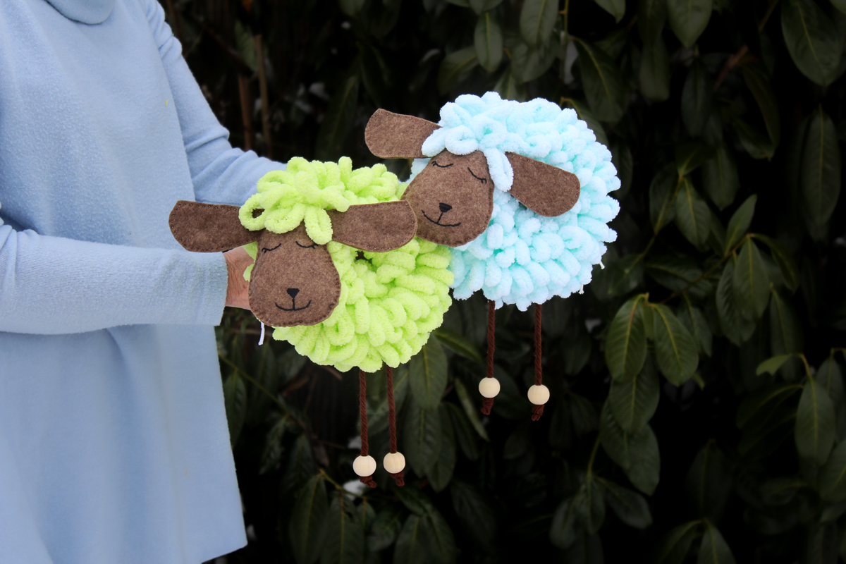 Věnec ovečka - návod k sadě