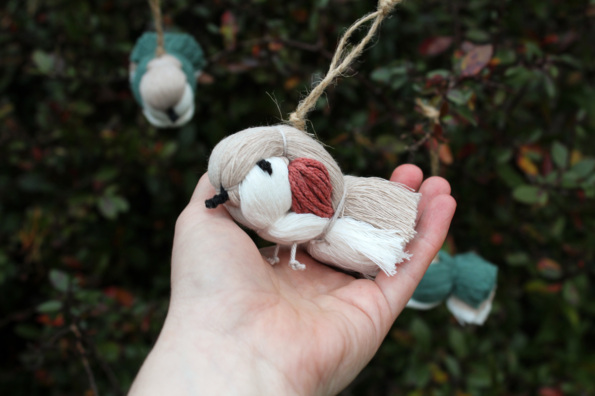 Ptáček - na stromeček nebo jako dekorace celoroční