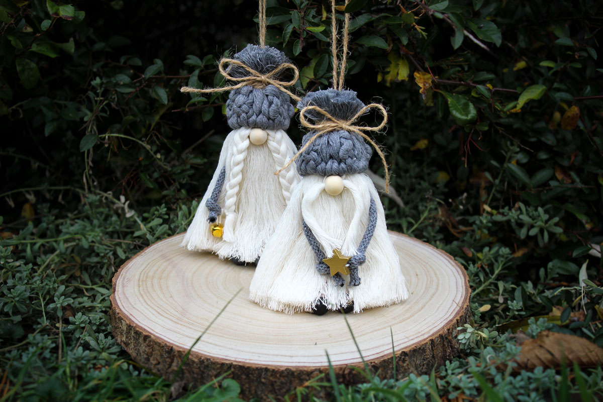 Skřítek - na stromeček nebo jako dekorace - návod na vyrobení