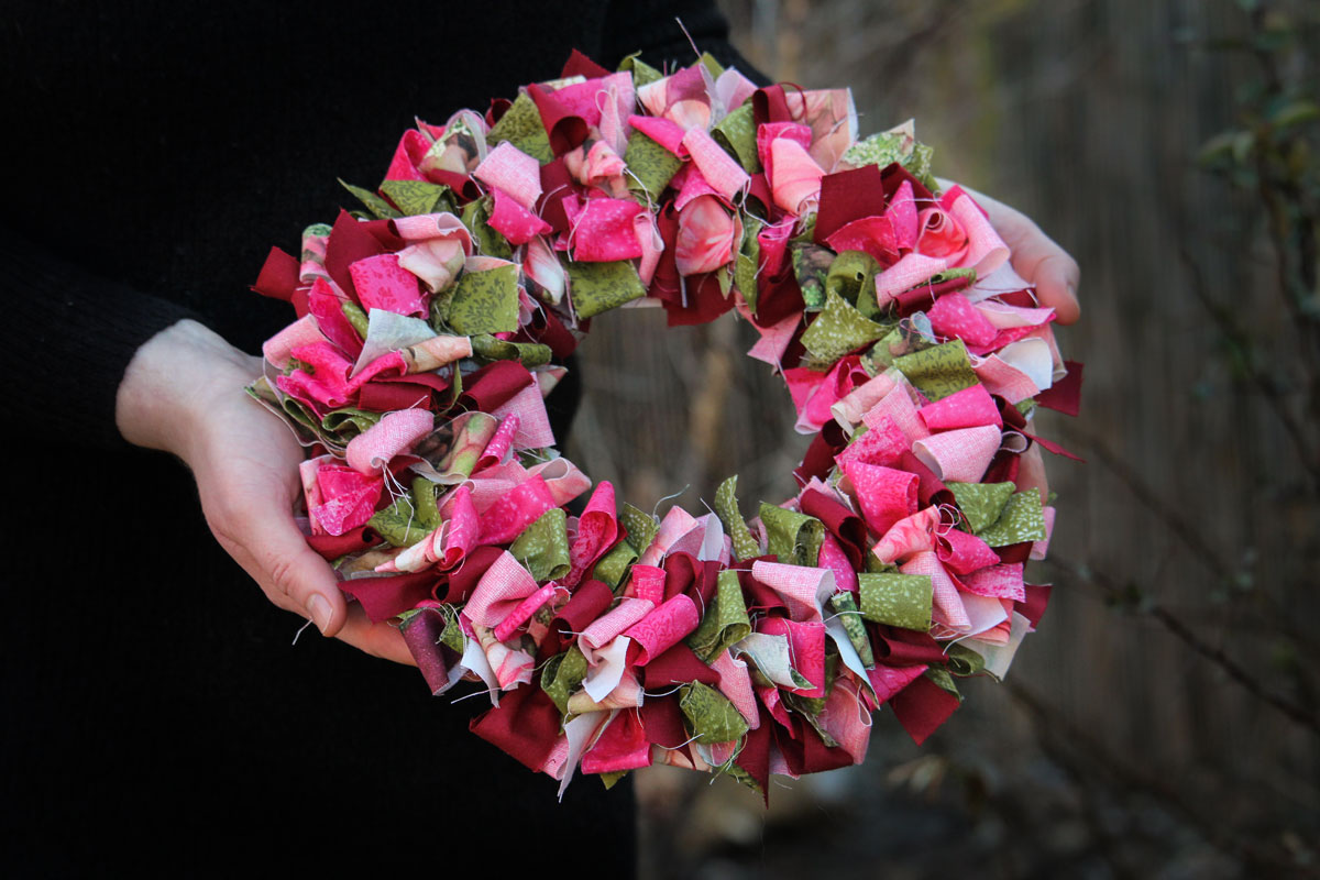 Látkový věnec - střední