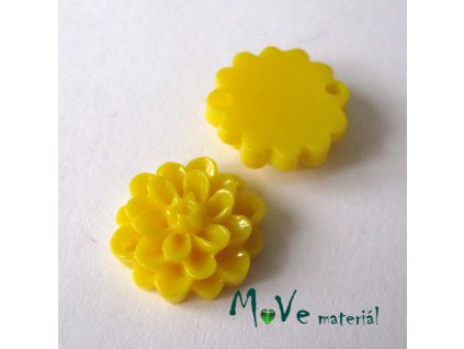 Kabošon resin D1 (mezikus) 2ks, žlutý