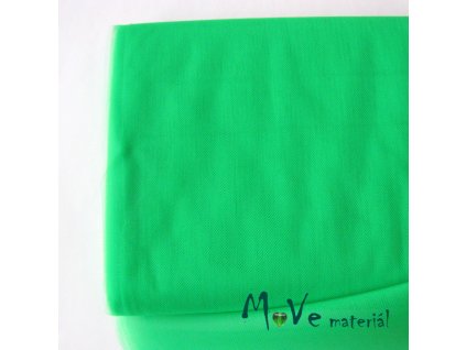 svatební tyl jemný neon. zelená 50cm/ š280cm