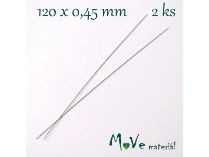 Jehly na perličky délka 120mm 2ks