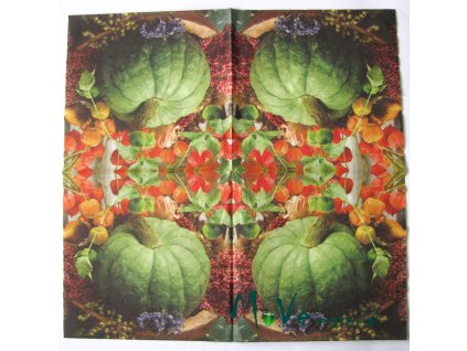 Ubrousek na decoupage 33 x 33cm 1ks, podzimní