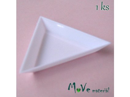 Miska plastová na korálky 75x75x75mm, 1ks