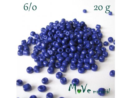 Rokajl 6/0, 20 g, tm. modrý