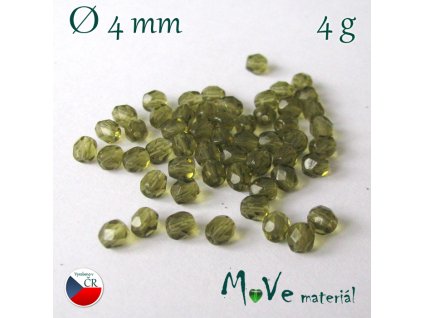 České ohňovky 4mm/4g, olivové