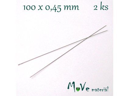 Jehly na perličky délka 100mm 2ks