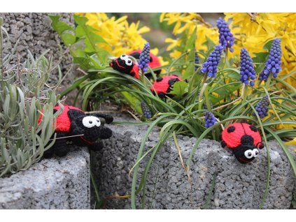 Návod - Háčkované berušky