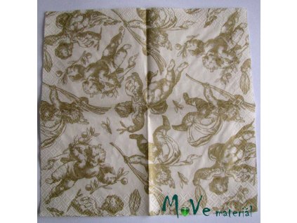 Ubrousek na decoupage 25x 25cm 1ks