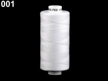 POLYESTEROVÁ NIT UNIPOLY 120 NÁVIN 1000 M - bílá