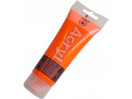 Akrylová barva PRIMO tuba 75ml - neonově oranžová 250