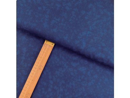 Bavlněné plátno - Tmavě modrá batika - šíře 150cm/1bm