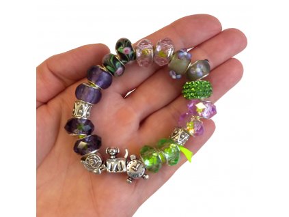 Balíček - korálky s širokým průvlekem - "08"