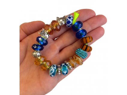 Balíček - korálky s širokým průvlekem - "09"