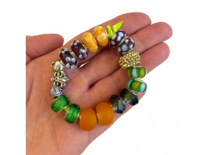 Balíček - korálky s širokým průvlekem - "12"